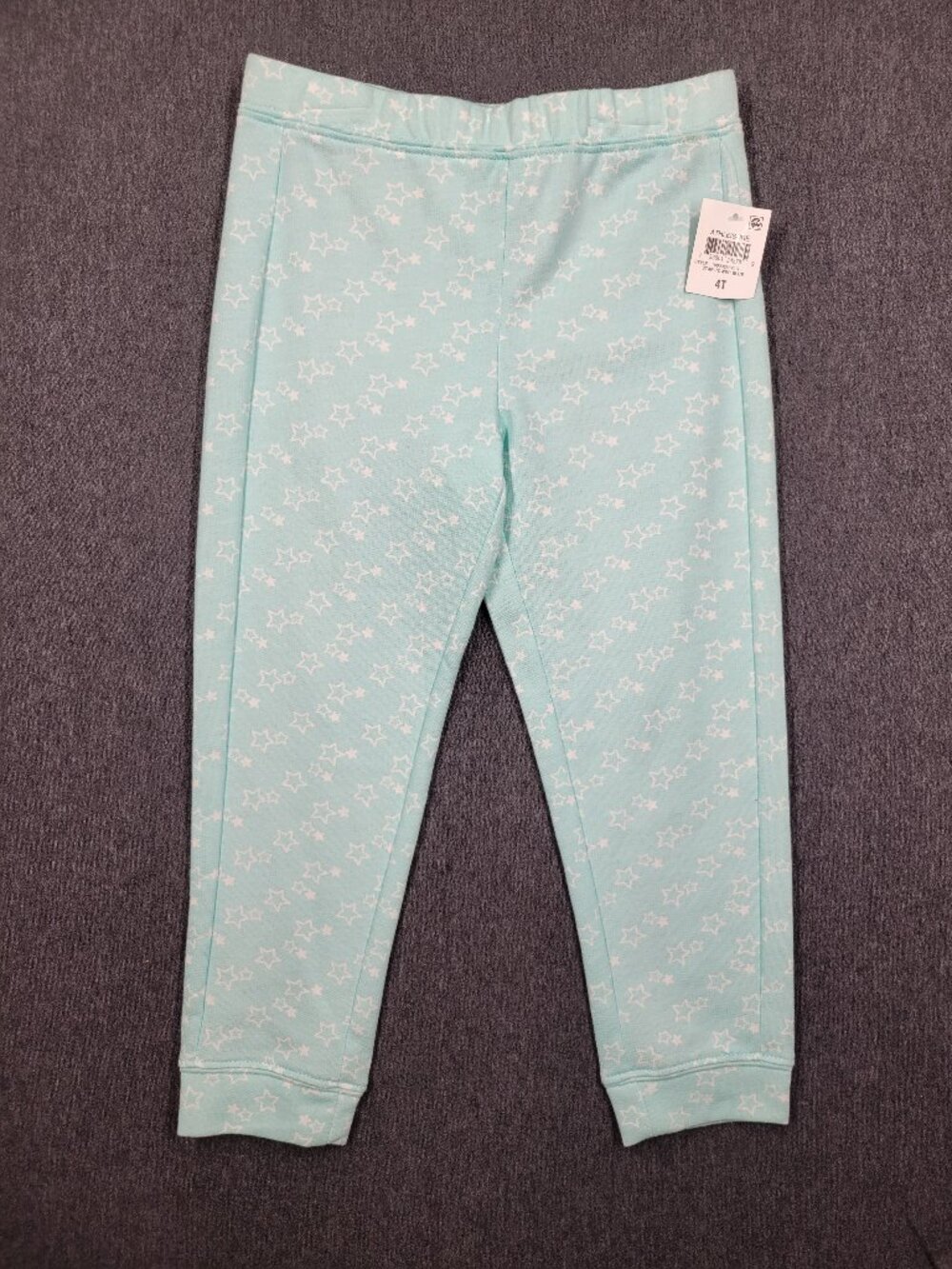 Toddler girls sweatpants, Ideology, size 4t, green and white, new